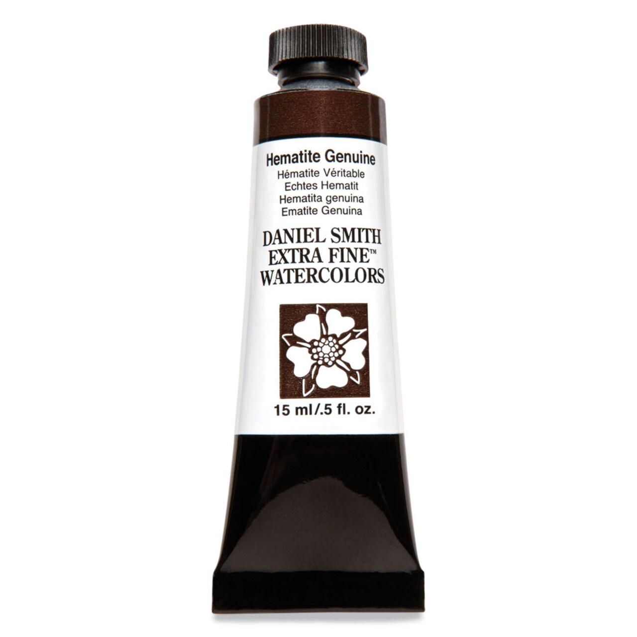 Daniel Smith Extra Fine Watercolor - PrimaTek, Hematite Genuine, 15 ml Tube